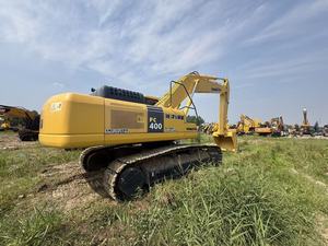 Excavatrice sur chenilles Komatsu PC400 d'occasion, fabriquée au Japon, système hydraulique d'origine, sans fuite d'huile, forte force de creusement - Product Image 3
