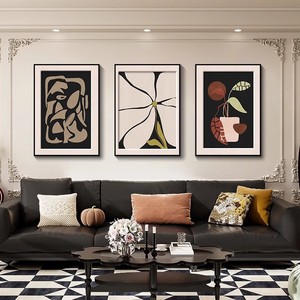 Quadro su Tela Incorniciato Stile Medievale per Soggiorno, Dipinto Decorativo Ghepardo Trifisico, Murale di Alta Gamma per Parete di Fondo Divano - Product Image 2