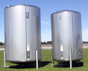 Réservoir horizontal en <span class=keywords><strong>acier</strong></span> inoxydable de 50 000 litres OEM ODM pour le stockage de carburant, d'eau et d'huile - Product Image 2