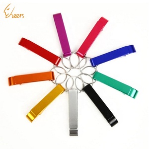 カスタムクリエイティブプロモーションギフトミニアルミニウム合金ビールキーホルダー栓抜きレーザーQRコードUV印刷缶栓抜き - Product Image 3