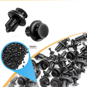 Clips de pare-chocs Clips de voiture Rivets en plastique Kit de fixation Rivets à goupille poussoir automatiques les plus populaires avec dissolvant de fixation - Product Image 4