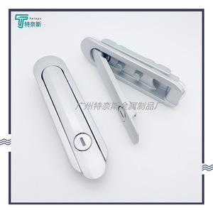AB403 Lever <b>Lock</b> Aluminum Folding Key <b>Cabinet</b> Door <b>Lock</b> Industrial Durable - Product Image 4