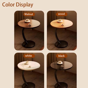 โต๊ะกาแฟทรงกลมแบบปรับเปลี่ยนได้สไตล์ญี่ปุ่นยุโรป สำหรับตกแต่งบ้าน/ห้องนอน/อพาร์ตเมนต์ - Product Image 5