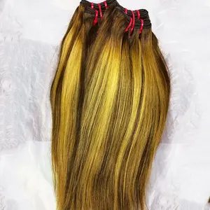 100% Raw Virgin Remy Human Hair Weave natural expression long hair extension straight silky hair raw weft