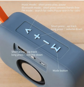 Mini-enceintes sans fil portables d'usine, <span class=keywords><strong>barre</strong></span> de <span class=keywords><strong>son</strong></span> sans fil, subwoofer HIFI extérieur, prend en charge la carte TF, radio FM, Aux - Product Image 6