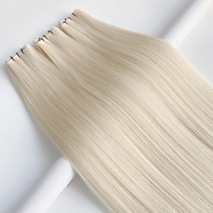 Extensiones de Cabello Virgen Sin Procesar Genius Weft 2026, Suaves y Sedosas, Doble Trama, para Uso en Salón - Product Image 6