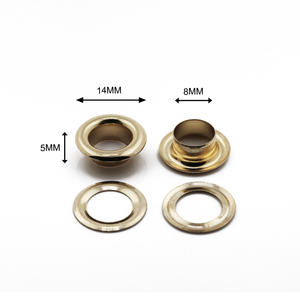 Suministros de Ferreterí<span class=keywords><strong>a</strong></span> al por Mayor 22 #   Ojetes de Diferentes Colores <span class=keywords><strong>con</strong></span> Anilla para Accesorios de Prendas, Ojetes Metálicos Redondos - Product Image 6
