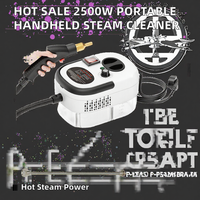 Nettoyeur Vapeur Portable Keromee 2500W Contrôlé par Application, Réservoir d'Eau 1.8L, Brosses et Buses de Nettoyage à Vapeur Haute Température, Extension