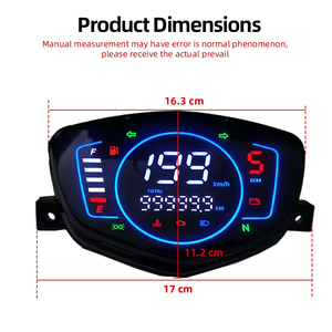 Velocímetro Digital LCD para Motocicleta Yamaha LC135 V1 Crypton 110 - Product Image 4