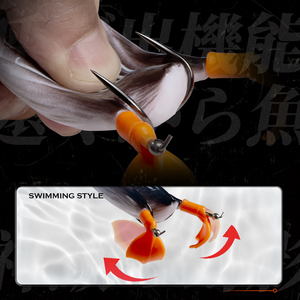 Aparejos <span class=keywords><strong>de</strong></span> <span class=keywords><strong>pesca</strong></span> 140mm 21,8G Criatura Señuelo <span class=keywords><strong>de</strong></span> <span class=keywords><strong>pesca</strong></span> Lucio Cebos Top Agua Pato Señuelo Cebo suave <span class=keywords><strong>Pesca</strong></span> - Product Image 3