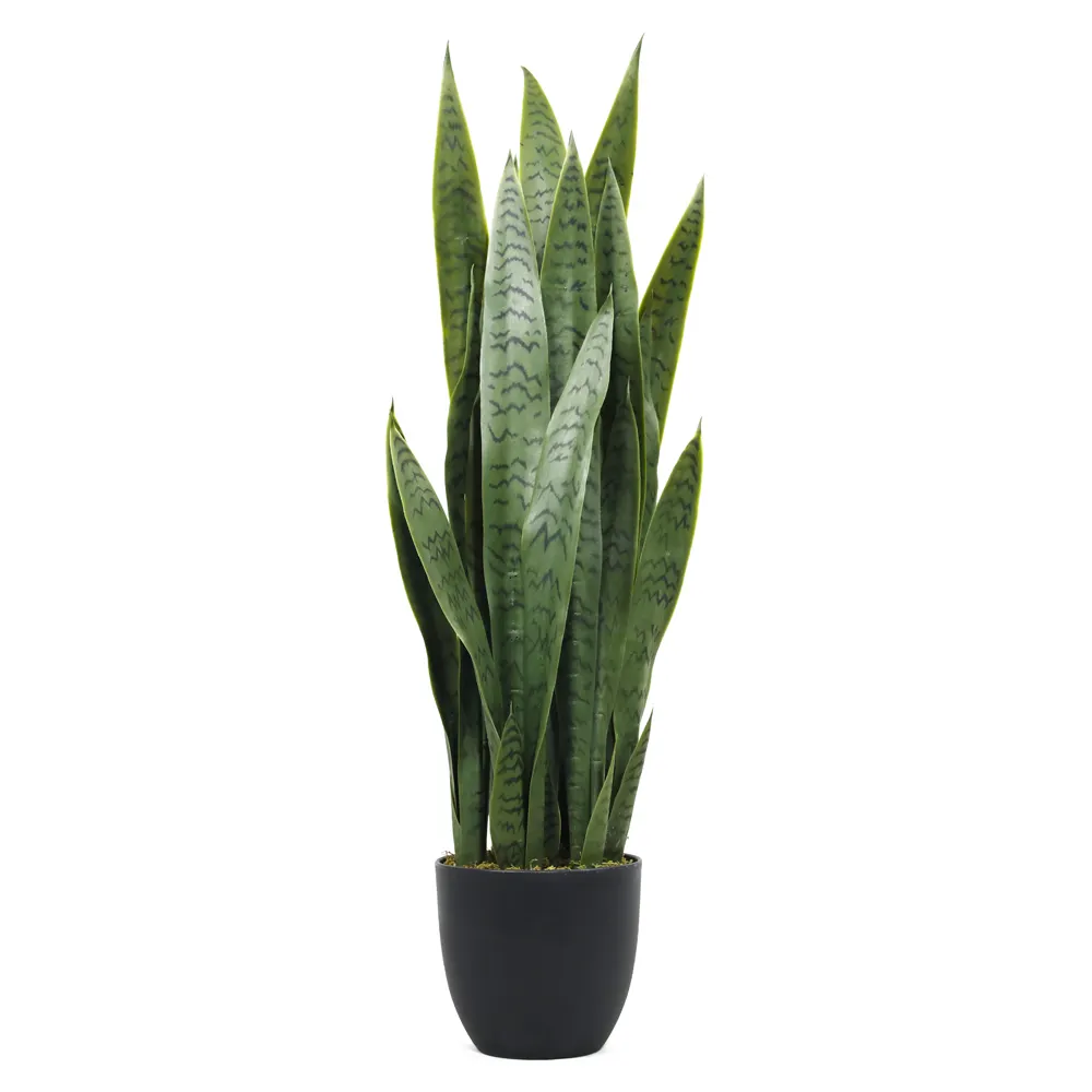 Abram-Planta de árbol Artificial para decoración al aire libre, Tigre, serpiente, Sansevieria