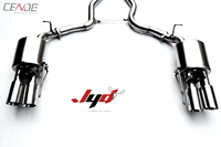 Système d'échappement en acier inoxydable et titane sur mesure pour Cadillac CT6 4.0T 3.0T avec système de contrôle électronique