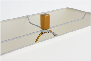 Hotel de <span class=keywords><strong>la</strong></span> iluminación del Proyecto Asia estilo moderno dormitorio cama decoración oro escritorio lámpara de mesa de luz - Product Image 2