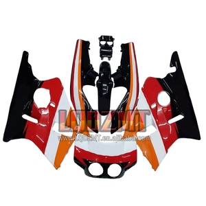ชุดบอดี้สำหรับฮอนด้า <span class=keywords><strong>CBR</strong></span> 400CC 400RR <span class=keywords><strong>400</strong></span> RR <span class=keywords><strong>CC</strong></span> 88-89 CBR400RR NC23 88 89 77LQ.68 <span class=keywords><strong>CBR</strong></span>-<span class=keywords><strong>400</strong></span> CBR400 RR Repsol สีแดง1988แฟริ่ง1989 - Product Image 1