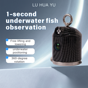 Caméra sous-marine GPS pour détecteur de poissons avec sondeur <span class=keywords><strong>Kauak</strong></span> à imagerie latérale, batterie au lithium, matériau plastique - Product Image 1