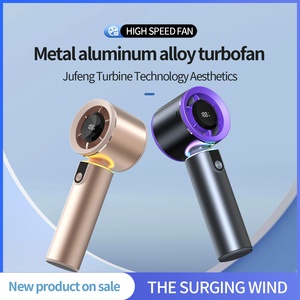 Lámpara LED Portátil Tipo-C con Ventilador de Aire, Ajuste de Múltiples Ángulos, Mini Ventilador de Alta Gama con Recubrimiento Electrolítico para Coche, Exteriores y con Batería - Product Image 2