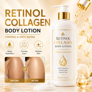 <span class=keywords><strong>Lait</strong></span> corporel nourrissant au rétinol et au collagène, hydratant intense, anti-âge, raffermissant, éclatant, hydratation quotidienne - Product Image 1