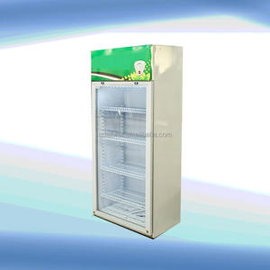 <span class=keywords><strong>Vitrina</strong></span> <span class=keywords><strong>de</strong></span> congelador vertical 360L <span class=keywords><strong>una</strong></span> <span class=keywords><strong>puerta</strong></span> <span class=keywords><strong>de</strong></span> vidrio <span class=keywords><strong>de</strong></span> pie Refrigerador temperatura única Enfriador <span class=keywords><strong>de</strong></span> 0 ~ 8 grados - Product Image 3