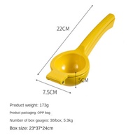 Gadgets de cuisine en alliage d'aluminium Presse-agrumes manuel en métal pour fruits, agrumes et citron Extracteur de fruits ménager