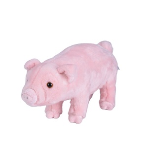 Peluche di Maiale Rosa Simulato all'Ingrosso, Animali di Peluche, Simpatico Maialino per Regali di Compleanno per Bambini, Bambola di Peluche a Forma di Maiale, Giocattoli per la Nanna, Cuscino - Product Image 1
