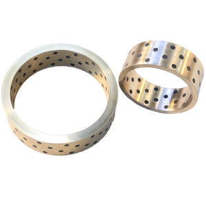 Paliers à manchon en bronze moulé C94700, graissage automatique au graphite, résistants à l'usure, taille personnalisable, bouchons de haute qualité - Product Image 2