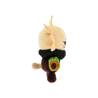 Jouet en peluche dinosaure NFC personnalisé OEM, poupée animale de dessin animé Kawaii en polyester ultra doux avec technique de broderie sur mesure