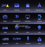 Autoradio 9 pouces pour VW Sharan Jetta Seat Skoda, livraison gratuite UE, unité principale Linux, CarPlay sans fil, Android Auto, GPS Navi, DSP