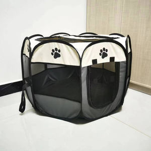 Aazons meist verkauftes Haustier zelt Katzen-und Hunde kratz festes achteckiges Zaun-Kreißsaal zelt faltbares Oxford-Stoff zelt - Product Image 2