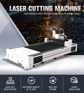 Низкая цена железа/нержавеющая сталь/алюминий/медь ЧПУ волокна лазерной резки цена для листа - Product Image 4