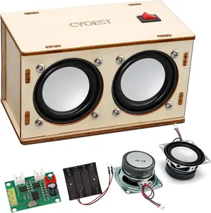 STEM-Projekte für Kinder Bauen Sie Ihren eigenen Bluetooth-Lautsprecher-Science Experiment Electronics Kit | Starter DIY S für Anfänger