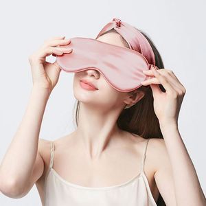 Satin Silk Cotton Shading <b>Light</b> <b>Sleeping</b> Eye Mask-Thin Lightweight 18g Airplane Travel Mask with Custom Color & Logo - Product Image 3