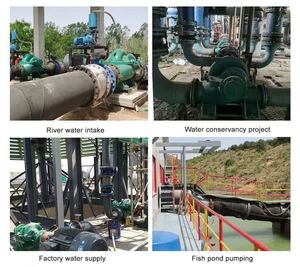 ปั๊มน้ำสำหรับงานหนักที่มีความน่าเชื่อถือสูง ใบพัดสมดุล ปั๊มแบบแยกส่วนแนวนอน สำหรับปั๊มน้ำเทศบาล - Product Image 4