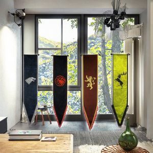 Tela <span class=keywords><strong>de</strong></span> alta calidad Club interior Juego <span class=keywords><strong>de</strong></span> tronos Decoraciones Colecciones <span class=keywords><strong>de</strong></span> decoración del hogar-Canción <span class=keywords><strong>de</strong></span> <span class=keywords><strong>hielo</strong></span> <span class=keywords><strong>y</strong></span> <span class=keywords><strong>fuego</strong></span> Fiesta Bar Banderas Banner - Product Image 5