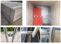 Panneaux de clôture temporaires galvanisés robustes 2100x2400mm AS/NZS 4687:2022 Construction en métal pour chantier de sécurité