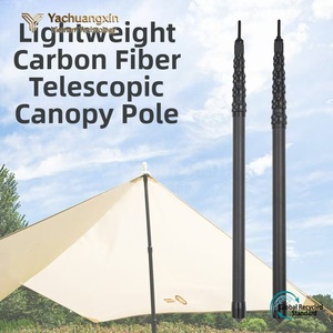 OEM ODM YCX High Strength SW 3K Carbon Fiber <b>Locking</b> Device Telescopic Poles Model Lightweight Outdoor Camping Hiking - Product Image 3