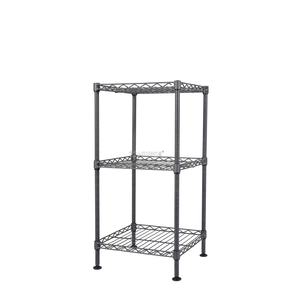 WELLAND multiuso 3 livelli Mini quadrato Spice filo scaffale cromo portariviste <span class=keywords><strong>per</strong></span> la casa - Product Image 5