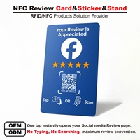 Carte NFC pour le marketing sur les réseaux sociaux, carte de suivi Instagram et Facebook avec code QR, appuyez pour suivre, promotion d'entreprise, tag NFC