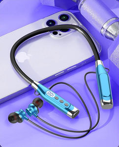 Cuffie BT Premium con Display Digitale, Riduzione del Rumore, Lunga Autonomia, Auricolari a Collare per Utenti di <span class=keywords><strong>Apple</strong></span>, Huawei, Xiaomi - Product Image 5