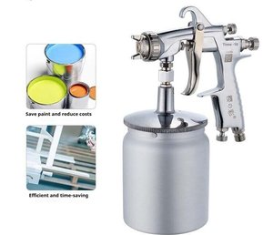 <span class=keywords><strong>Pistolet</strong></span> à peinture Iwatas Wider1 original, en alliage d'aluminium, alimentation par pression, 200 cc/minute, atomisation élevée, <span class=keywords><strong>pistolet</strong></span> de finition pour meubles et bois - Product Image 2