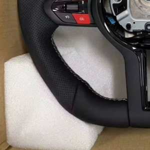 <span class=keywords><strong>Volante</strong></span> de Cuero de Alta Calidad para <span class=keywords><strong>BMW</strong></span> F10 F11 F30 F20 F21 F31 F36 M3 M5 M6 F11 F15 F16 F22, Accesorios para Automóviles - Product Image 5