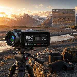 Caméra de vlogging pour influenceurs : Interface haute vitesse, fréquence d'images rapide, idéale pour les sports et les actions extrêmes - Product Image 1