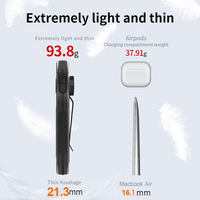 Tank007 WF02 Rechargeable mince LED lampe de poche de travail extérieur EDC réparation de voiture lampe torche haute puissance pratique lampe de poche lampe magnétique