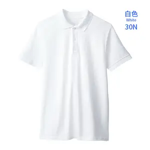 100% Cotton Men T-shirt EU USA Big Size High Quality 100% Cotton 220 Gsm 10 Colors Sports Oem Logo Custom Blank Men's Golf Polo T Shirt Polo Shirt