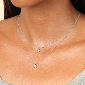 Lyburchi-collar con colgante de estrellas de Crepúsculo, Plata de Ley <span class=keywords><strong>2022</strong></span> chapada en oro, superventas, 925 - Product Image 5