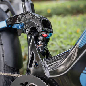 Entrepôt US EU UK <span class=keywords><strong>Trax</strong></span> Fat Tire 52V 20A Vélo électrique à suspension pneumatique Cadre en alliage d'aluminium Moteur sans balais Batterie au lithium Vélo électrique - Product Image 5