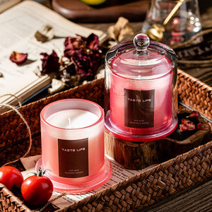 ขวดโหลใส่เทียนหอมขนาด5.3ออนซ์พร้อมฝาปิดและกล่องของขวัญสำหรับตกแต่งบ้านเทียนหอมสุดหรู - Product Image 2