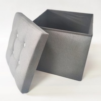 Maison chaise repose-pieds décoration de la maison chaussures tabouret organisateur multi-fonction pliant pouf boîte de rangement pouf siège tabouret