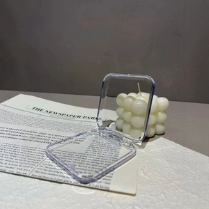 <span class=keywords><strong>Caja</strong></span> de Almacenamiento y Exhibición para Uñas, Diseño Cuadrado Simple, Transparente de Alta Definición, Embalaje Especial - Product Image 1