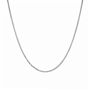 Luxury Adjustable Smooth White Pt950 Fine <b>Rope</b> <b>Chain</b> Necklace Unisex Premium Long Lasting Platinum Jewelry - Product Image 4