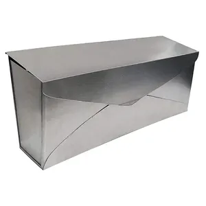 Offres Spéciales mural pour jardin extérieur Boîte <span class=keywords><strong>aux</strong></span> <span class=keywords><strong>lettres</strong></span> de bureau de <span class=keywords><strong>poste</strong></span> en métal antirouille en acier galvanisé de grande capacité - Product Image 6